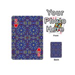 Colorful Ethnic Design Playing Cards 54 (Mini)  Front - Heart2