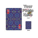 Colorful Ethnic Design Playing Cards 54 (Mini)  Front - Heart10