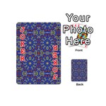 Colorful Ethnic Design Playing Cards 54 (Mini)  Front - Joker2