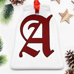 The Scarlet Letter Ornament (bell) by Valentinaart