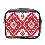 Fabric Aztec Mini Toiletries Bag 2-Side Front