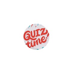 Question Mark Quiz Time 1  Mini Buttons by Mariart