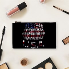 Usa Bowling  Cosmetic Bag (small)  by Valentinaart