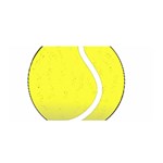 Tennis Ball Ball Sport Fitness Satin Wrap Front