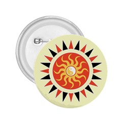 Yin Yang Sunshine 2 25  Buttons by linceazul