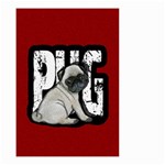 Pug Small Garden Flag (Two Sides) Back