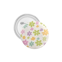 Beautiful Spring Flowers Background 1 75  Buttons by TastefulDesigns