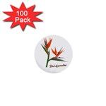 Bird Of Paradise 1  Mini Buttons (100 pack)  Front