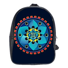 Abstract Mechanical Object School Bags (xl)  by linceazul