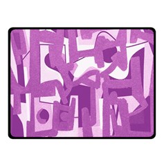 Abstract Art Fleece Blanket (small) by ValentinaDesign