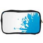 Blue Stain Spot Paint Toiletries Bags 2-Side Front