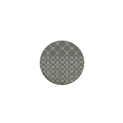 Circles Grey Polka 1  Mini Buttons by Mariart