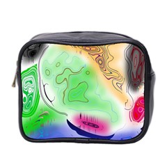 Mirror Light Mini Toiletries Bag 2-side by Mariart