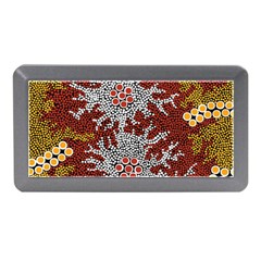 Aboriginal Art – Riverside Dreaming Memory Card Reader (mini) by hogartharts