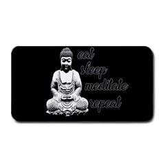 Eat, Sleep, Meditate, Repeat  Medium Bar Mats by Valentinaart