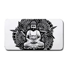 Ornate Buddha Medium Bar Mats by Valentinaart