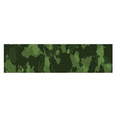 Camouflage Green Army Texture Satin Scarf (oblong) by BangZart