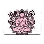 Ornate Buddha Small Doormat  24 x16  Door Mat