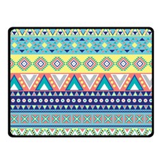 Tribal Print Fleece Blanket (small) by BangZart