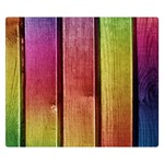 Colourful Wood Painting Double Sided Flano Blanket (Small)  50 x40  Blanket Front