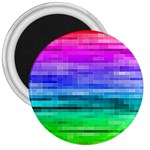 Pretty Color 3  Magnets Front