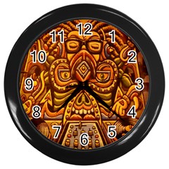 Alien Dj Wall Clocks (black) by BangZart