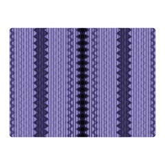 Zig Zag Repeat Pattern Double Sided Flano Blanket (mini)  by BangZart