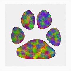 Paw Medium Glasses Cloth (2-side) by BangZart