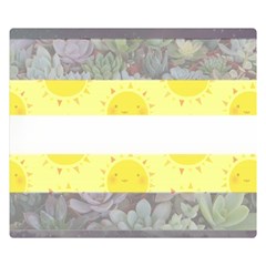 Cute Flag Double Sided Flano Blanket (small)  by TransPrints