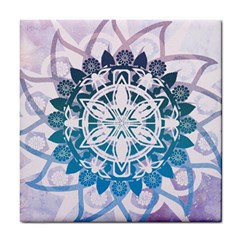 Mandalas Symmetry Meditation Round Tile Coasters by BangZart