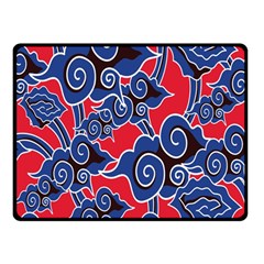 Batik Background Vector Double Sided Fleece Blanket (small)  by BangZart