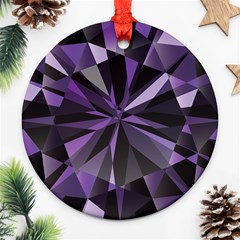 Amethyst Ornament (round) by BangZart