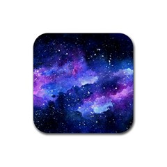 Galaxy Rubber Coaster (square)  by Kathrinlegg