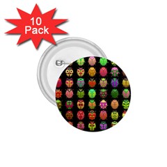 Beetles Insects Bugs 1 75  Buttons (10 Pack) by BangZart