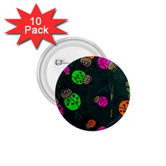 Abstract Bug Insect Pattern 1 75  Buttons (10 Pack) by BangZart