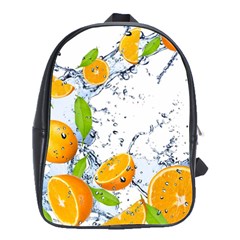 Fruits Water Vegetables Food School Bags(large)  by BangZart