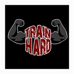 Train hard Medium Glasses Cloth (2-Side) Front