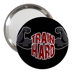 Train Hard 3  Handbag Mirrors by Valentinaart