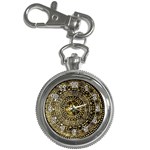 Gold Roman Shield Costume Key Chain Watches Front