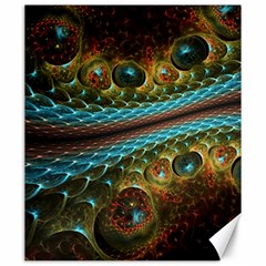 Fractal Snake Skin Canvas 20  X 24   by BangZart