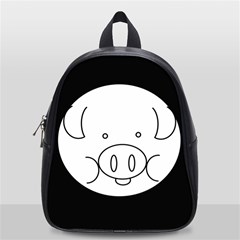 Pig Logo School Bags (small)  by BangZart