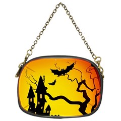 Halloween Night Terrors Chain Purses (one Side)  by BangZart