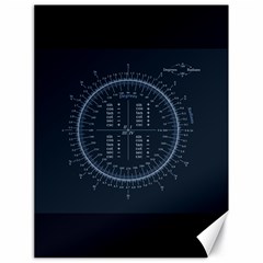 Minimalistic Knowledge Mathematics Trigonometry Canvas 18  X 24   by BangZart