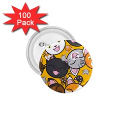 Cats Cute Kitty Kitties Kitten 1 75  Buttons (100 Pack)  by BangZart