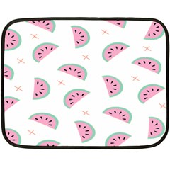 Watermelon Wallpapers  Creative Illustration And Patterns Double Sided Fleece Blanket (mini)  by BangZart