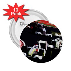 Formula 1 2 25  Buttons (10 Pack)  by Valentinaart