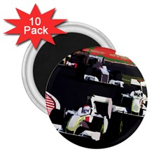 Formula 1 2 25  Magnets (10 Pack)  by Valentinaart