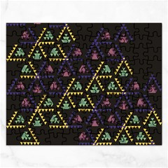 Triangle Shapes                              Jigsaw Puzzle (rectangular) by LalyLauraFLM