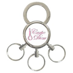 Carpe Diem  3-ring Key Chains by Valentinaart