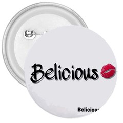 Belicious World Logo 3  Buttons by beliciousworld